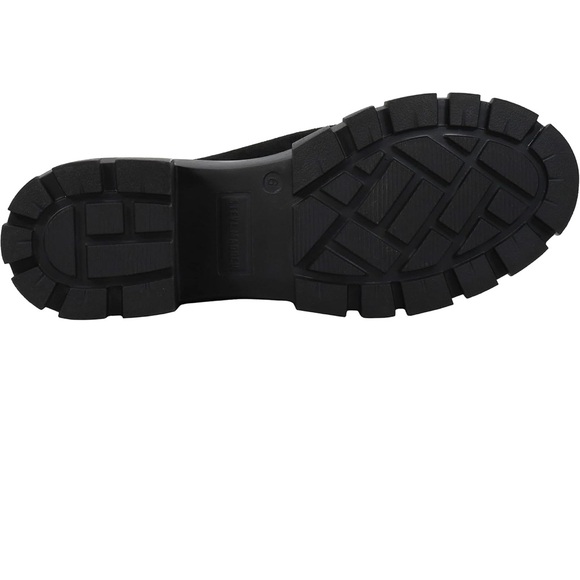 Steve Madden Howler Black Chunky Ankle Booties - Picture 4 of 10